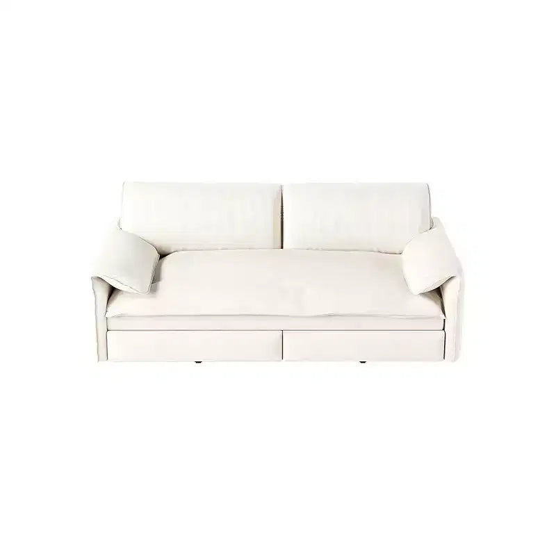 Whisen 3-in-1 Velvet Queen Sleeper Sofa Bed 66" with Side Storage Pockets