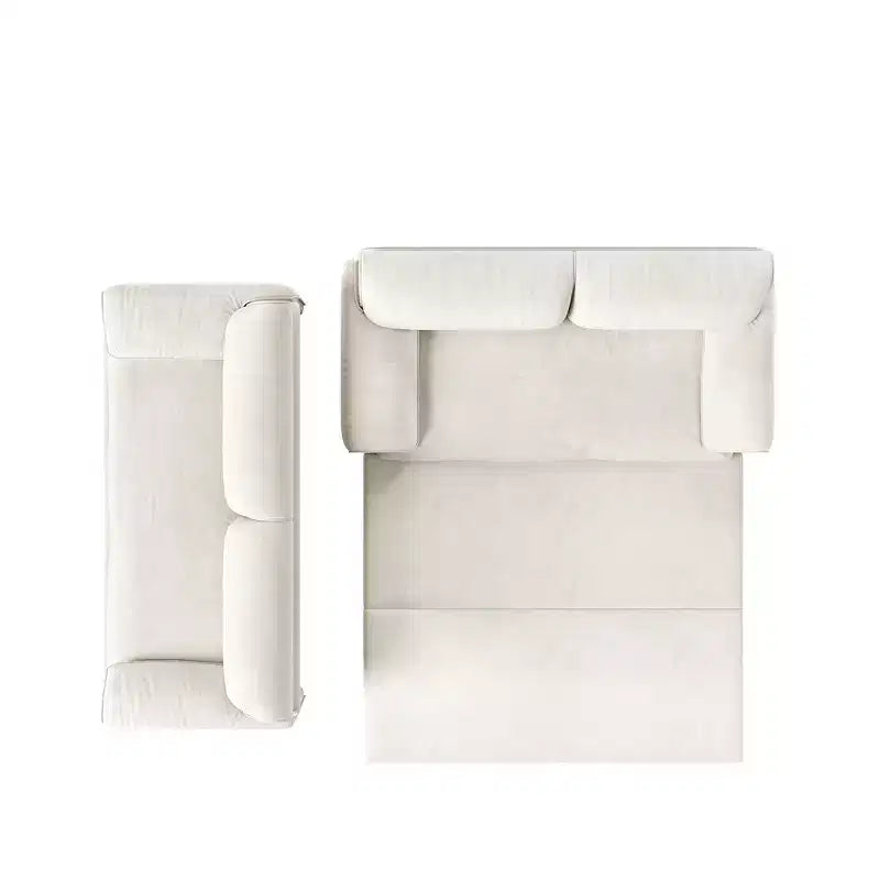 Whisen 3-in-1 Velvet Queen Sleeper Sofa Bed 66" with Side Storage Pockets