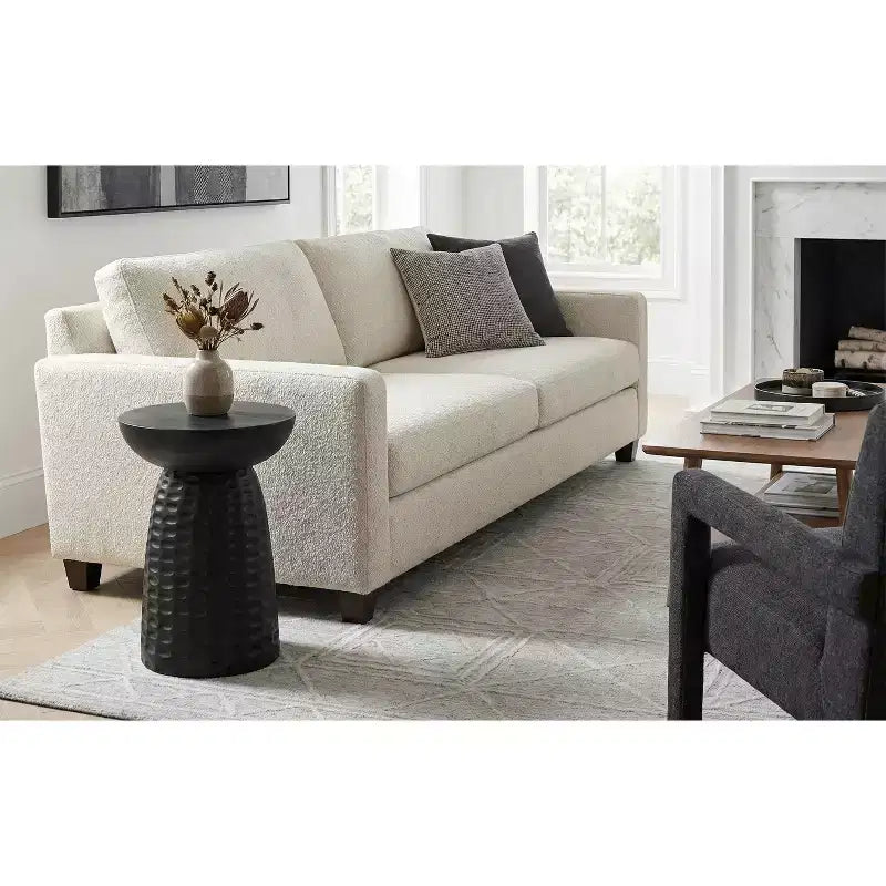 WyndenHall Willis 16" Solid Mango Wood Tall Accent Table - No Assembly Required