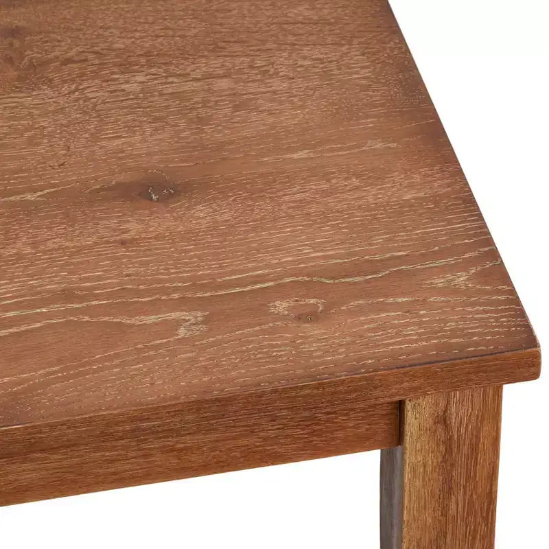Lifestorey Carmen 36" Square Transitional Dining Table - Beige