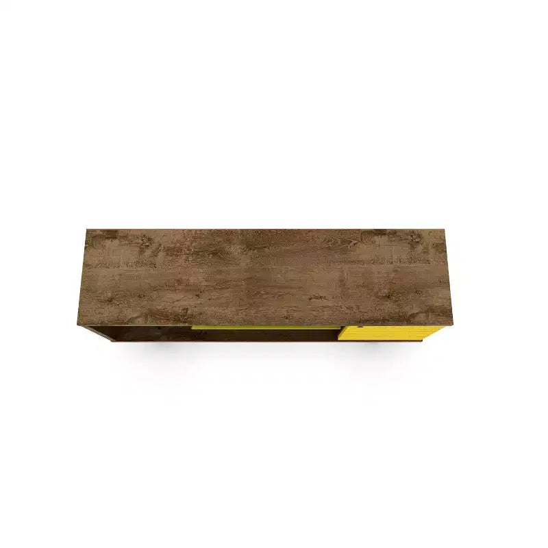 53.14" Mid-Century Modern TV Stand for TVs up to 50" with Tapered Legs and Cord Management