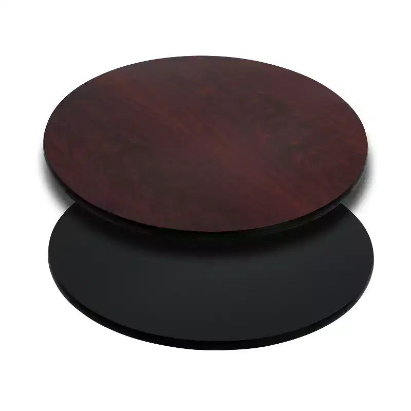 Flash Furniture 30" Round Table Top with Reversible Laminate Finish