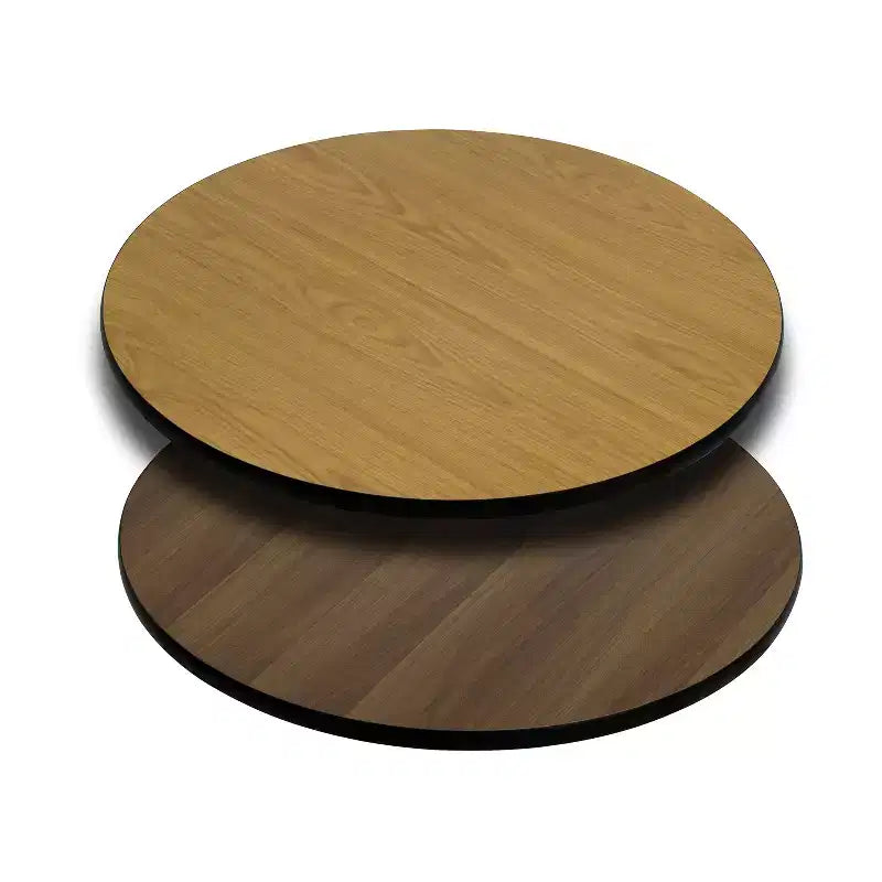 Flash Furniture 30" Round Table Top with Reversible Laminate Finish