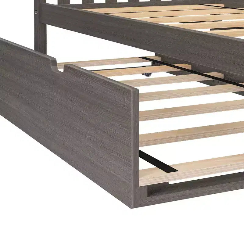 Max and Lily Twin Trundle Bed Frame
