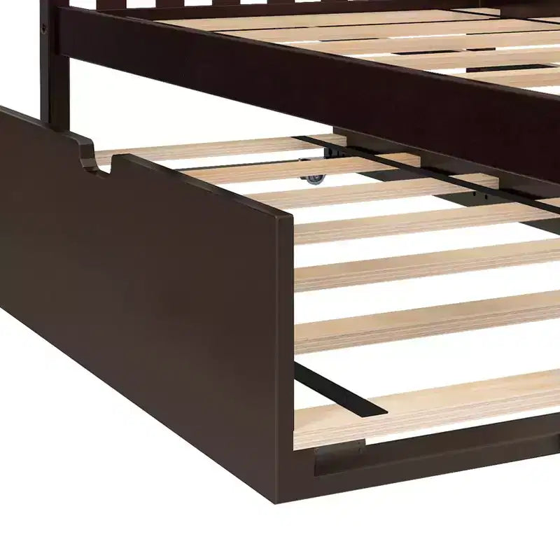 Max and Lily Twin Trundle Bed Frame