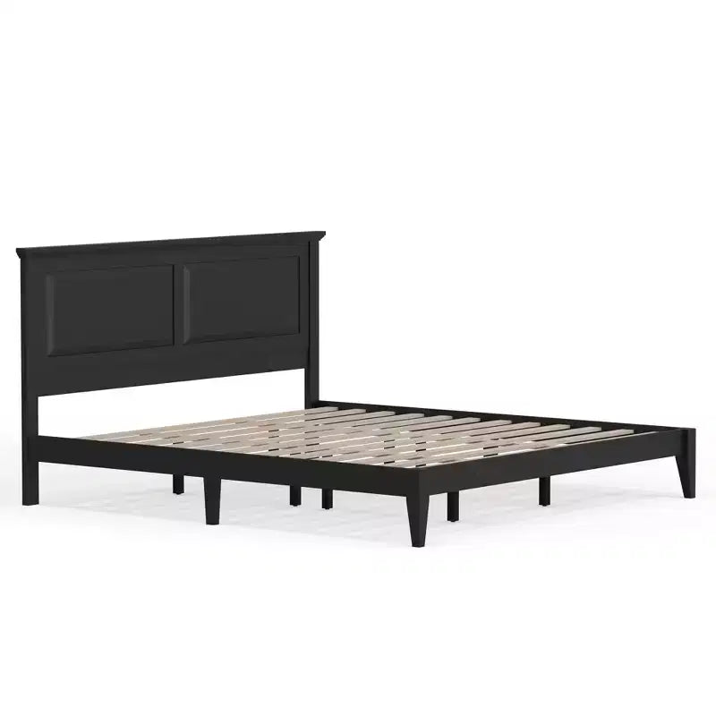 Glenwillow Home Cottage Style Solid Wood Platform Bed