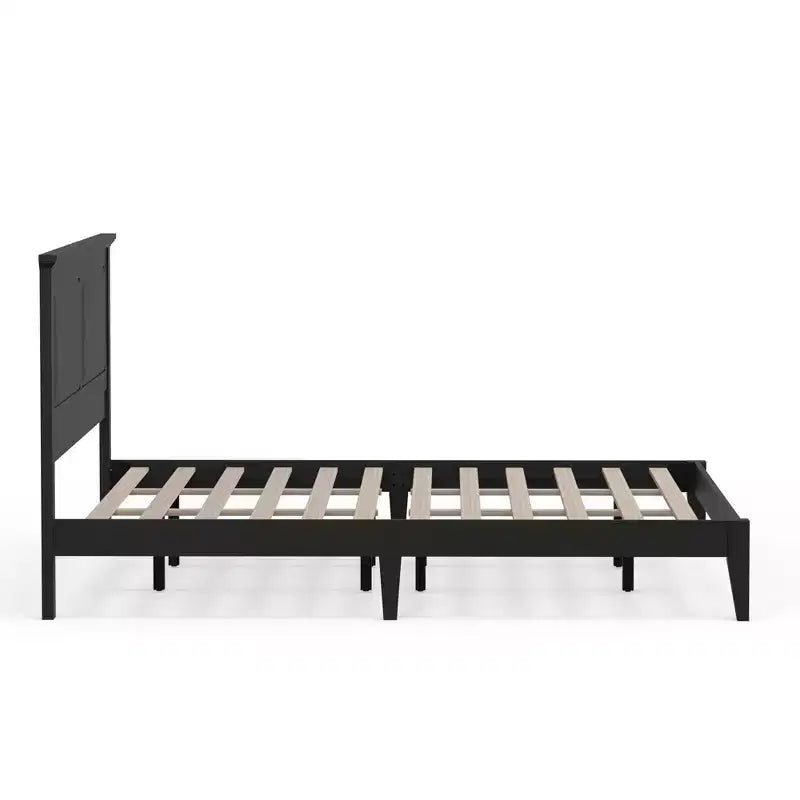 Glenwillow Home Cottage Style Solid Wood Platform Bed