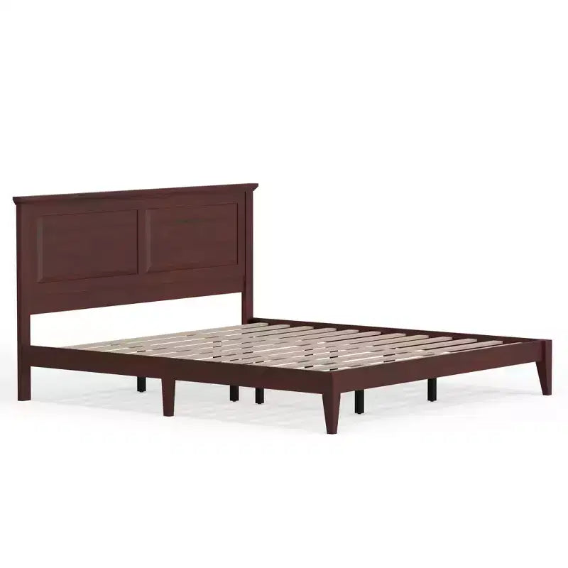 Glenwillow Home Cottage Style Solid Wood Platform Bed