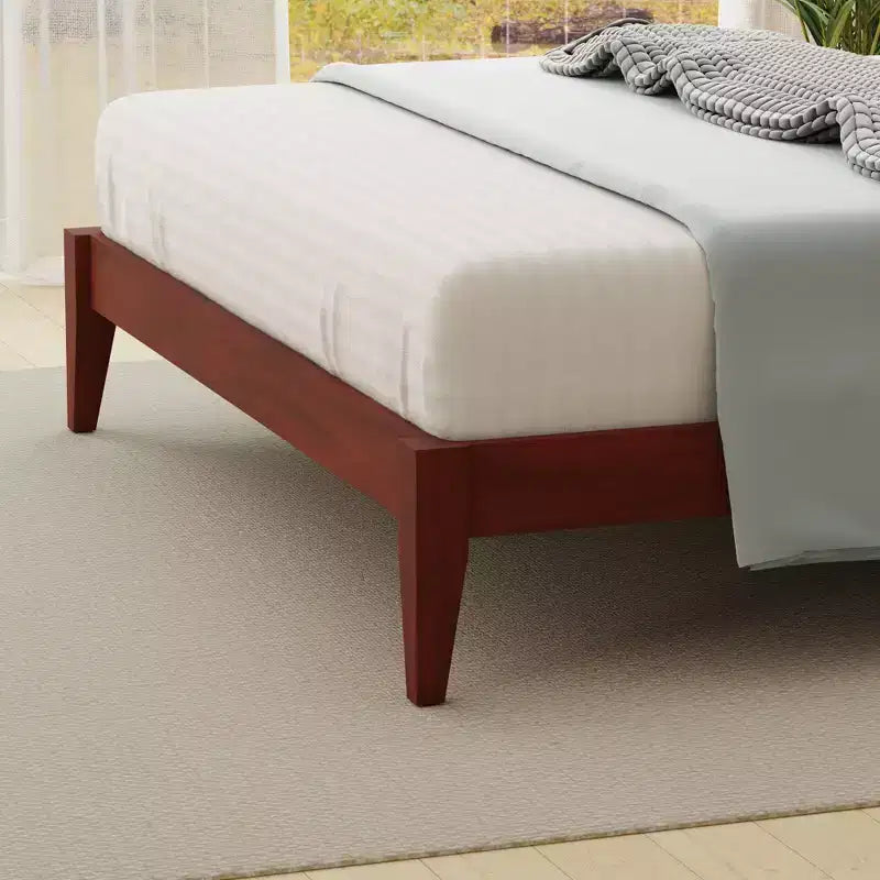 Glenwillow Home Cottage Style Solid Wood Platform Bed
